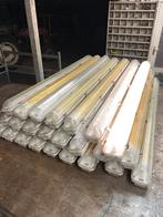 TL armaturen inclusief lampen 24x 157cm 49W, Ophalen, Zo goed als nieuw, Minder dan 50 watt, Lamp met armatuur