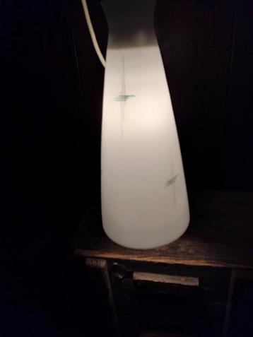 Vintage Opaline Hanglamp - Jaren '50 . beschikbaar voor biedingen