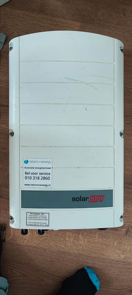 SolarEdge SE5k omvormer 3 fase, Doe-het-zelf en Verbouw, Zonnepanelen en Toebehoren, Gebruikt, Overige typen, Ophalen of Verzenden