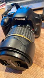 Canon EOS 450D incl 4 lenzen, 2 accu’s en Metz flitser, Audio, Tv en Foto, Fotocamera's Digitaal, Spiegelreflex, 12 Megapixel