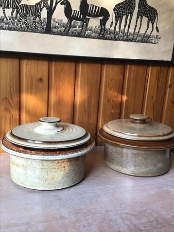 Vintage Aardewerk Schalen 1960s/70s beschikbaar voor biedingen