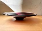Deense - Scandinavische Glazen schaal - modern design, Gebruikt, Schaal, Rond, Ophalen of Verzenden