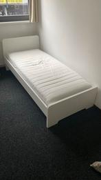 Ikea New Single Bed + Mattress (bed sheets not included), Huis en Inrichting, Slaapkamer | Bedden, Nieuw, 90 cm, Eenpersoons, Wit