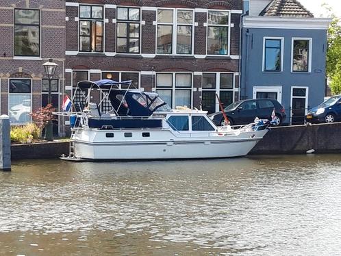 Beachcraft 9.5 meter met groot achterdek, Watersport en Boten, Motorboten en Motorjachten, Gebruikt, Staal, 9 tot 12 meter, Diesel