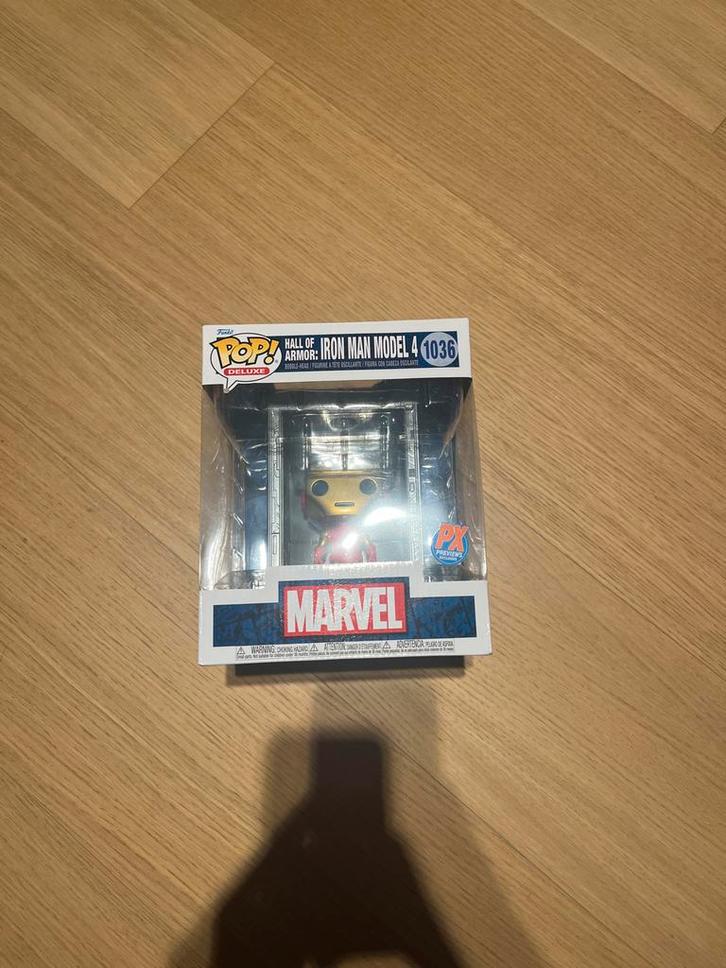 Iron Man Model 4 Funko Pop #1036 XL Marvel, Kinderen en Baby's, Speelgoed | Actiefiguren, Nieuw, Ophalen of Verzenden