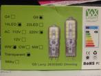 G9 LED lampjes, Led-lamp, Minder dan 30 watt, Nieuw, Bipin of Steekvoet