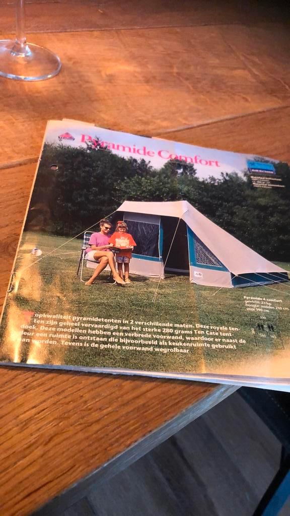 Pyramidetent / Ten Cate, Caravans en Kamperen, Tenten, tot en met 4, Gebruikt, Ophalen of Verzenden