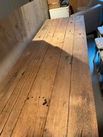 Eikenhouten tafel, Huis en Inrichting, Tafels | Eettafels, Ophalen, 200 cm of meer, 50 tot 100 cm, Zo goed als nieuw
