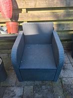 2 tuinstoelen, Tuin en Terras, Ophalen, Gebruikt, Kunststof
