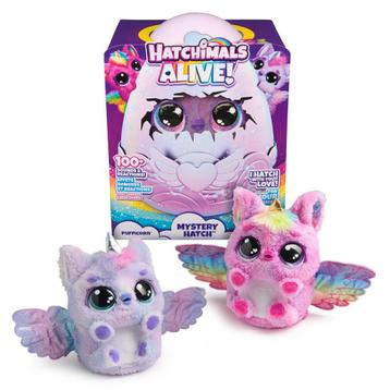 Hatchimals Alive - Pufficorn verrasingsei - Furby lookalike beschikbaar voor biedingen