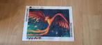 Gemaakte Diamond Painting - Phoenix 30x40cm, Hobby en Vrije tijd, Knutselen, Ophalen, Nieuw, Knutselwerk