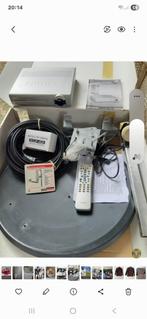 Schotelantenne, Campingset met ontvanger 85€ izgst., Caravans en Kamperen, Ophalen, Gebruikt