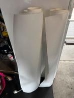 Glasvezelbehang - 2 x rest-rollen, Huis en Inrichting, Stoffering | Behang, Ophalen, Wit