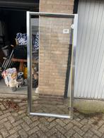 Glazen douche deur met frame kozijn, Huis en Inrichting, Ophalen, Zo goed als nieuw