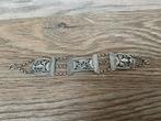 Antieke zilveren armband, Verzenden, Zilver, Armband