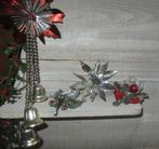 Oude kerstversiering met glazen kralen, Diversen, Ophalen of Verzenden