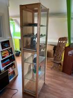 Lundia Vitrinekast met glazen planken, Ophalen, Met plank(en), Gebruikt, 50 tot 100 cm
