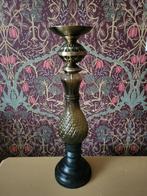 Barokke kandelaar groen/zwart/goud Toen was geluk, Ophalen of Verzenden