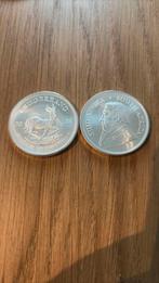 Krugerrand 2025 zilver 1 ounce (nog 13x), Ophalen of Verzenden, Zilver