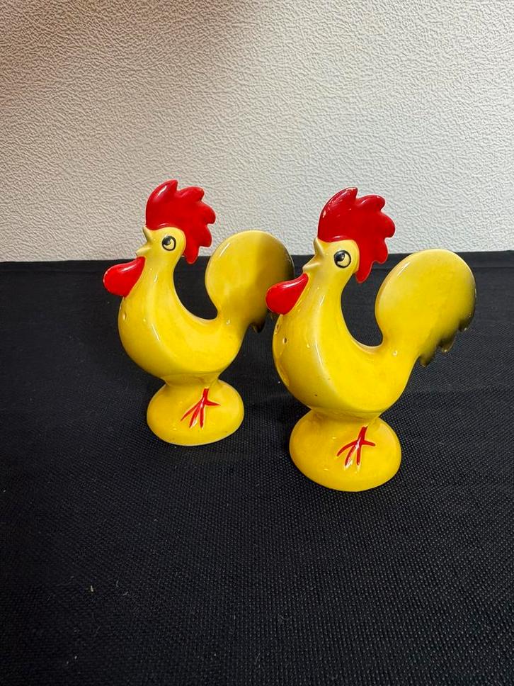 Goebel peper en zout stel hanen West Germany 1969 vintage, Antiek en Kunst, Antiek | Porselein, Ophalen of Verzenden