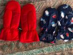 2 stuks nieuwe kinder wanten rood en blauw, Jongen of Meisje, Nieuw, Ophalen of Verzenden, 104 of kleiner