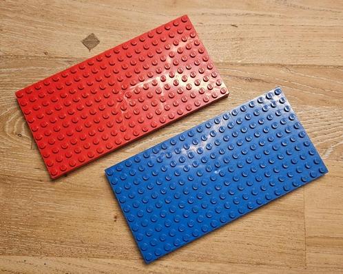 Lego 842-1 Baseplates, Red and Blue 10 x 20, Kinderen en Baby's, Speelgoed | Duplo en Lego, Gebruikt, Lego, Complete set, Ophalen of Verzenden