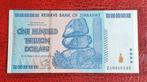 Zeldzame 100 Triljoen Zimbabwe Bankbiljet - ZA Prefix, Postzegels en Munten, Bankbiljetten | Afrika, Ophalen of Verzenden, Zimbabwe