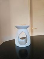 yankee candle wax melt warmer wit porselein met bloemdecor, Ophalen, Overige materialen, Wit, Nieuw
