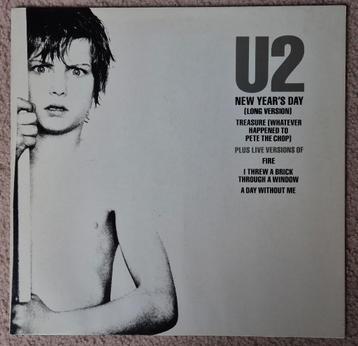 U2 ‎– New Year's Day (Long Version) 12" beschikbaar voor biedingen