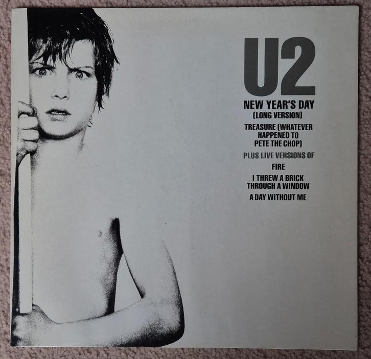 U2 ‎– New Year's Day (Long Version) 12", Cd's en Dvd's, Vinyl Singles, Zo goed als nieuw, Maxi-single, Pop, 12 inch, Ophalen of Verzenden
