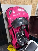 Elektrische Kinderauto - Roze Lamborghini, Ophalen of Verzenden, Gebruikt