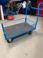 Eurokraft pro platformwagen, Doe-het-zelf en Verbouw, 100 liter of meer, Ophalen, Zo goed als nieuw, Transportkar