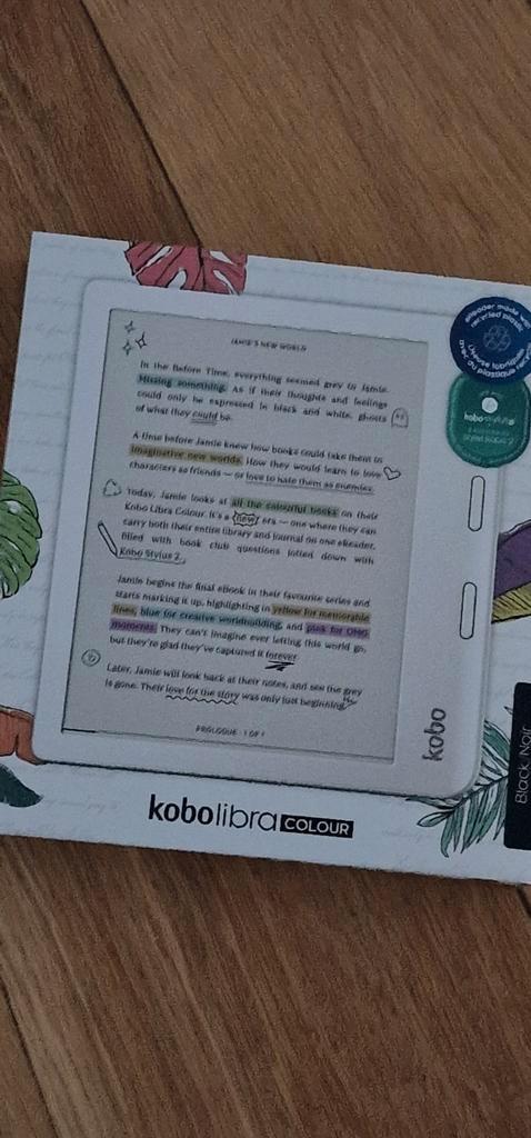 Nieuw - Kobo libra colour e-reader, Computers en Software, E-readers, Nieuw, Bluetooth, Ophalen