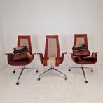 Fabricius Kastholm Bird Chair - Set van 3, Ophalen, Gebruikt, Design, Leer