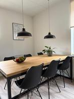 Eetkamer tafel (evt. met tv meubel, stoelen, lampen), Huis en Inrichting, Ophalen of Verzenden, Zo goed als nieuw, 4 tot 6 stoelen