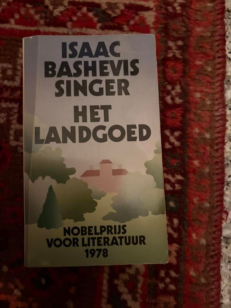Het landgoed/ Isaac Bashevis Singer / Nobelprijs lit  1978, Ophalen of Verzenden, Zo goed als nieuw