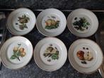 6 Antieke  fruitbordjes, Ophalen