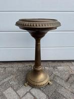 Antieke messing Art Deco tafel rooktafel,, Antiek en Kunst, Ophalen of Verzenden