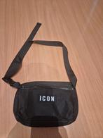 Zwarte ICON Schoudertas / Heuptas, Overige merken, Minder dan 30 cm, Ophalen of Verzenden, Minder dan 25 cm