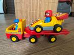 Playmobil 123 Speelgoed Auto Transporter, Ophalen of Verzenden, Gebruikt