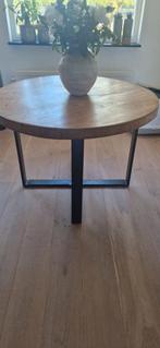 mooie eethoek met ijzeren poot, Ophalen, Gebruikt, 100 tot 150 cm, Rond