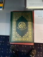 Prachtige Koran met groene omslag, Ophalen of Verzenden, Zo goed als nieuw, Islam