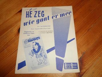 He zeg wie gaat er mee - leopold loos / pierre loos  beschikbaar voor biedingen