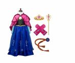 Frozen Anna prinsessenjurk + cape + accessoires, Nieuw, Meisje, 110 t/m 116, Ophalen of Verzenden
