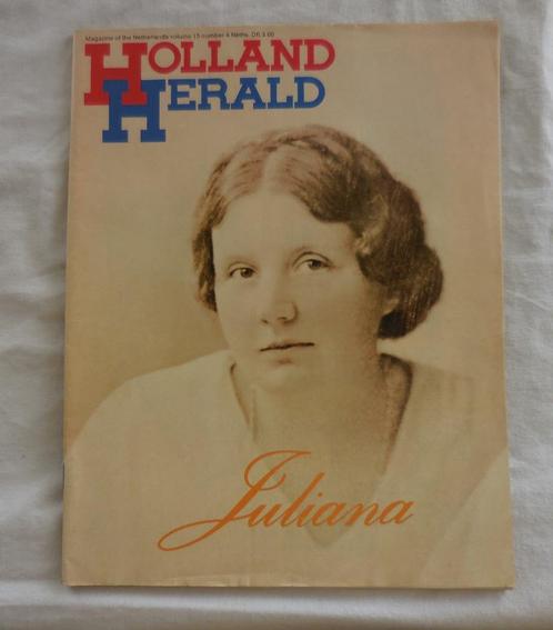 Holland Herald Vol. 15 Nr. 4, April 1980, het Oranje Huis, Verzamelen, Koninklijk Huis en Royalty, Gebruikt, Tijdschrift of Boek