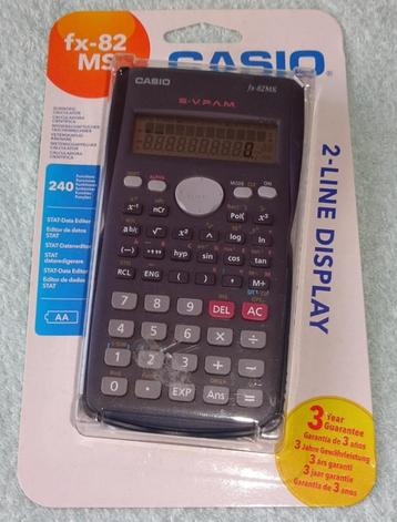 Casio fx-82 MS rekenmachine - Nieuw in de verpakking beschikbaar voor biedingen