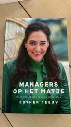 Esther Teeuw - Managers op het matje, Boeken, Ophalen of Verzenden, Zo goed als nieuw, Esther Teeuw