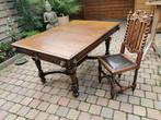 Antieke Eettafel met 4  Stoelen, Ophalen