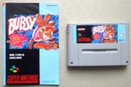 Bubsy voor de Europese Super Nintendo + boekje, Spelcomputers en Games, Games | Nintendo Super NES, Ophalen of Verzenden, Gebruikt