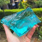 Grote zee-groene Andara glas 1kg, Ophalen of Verzenden, Mineraal